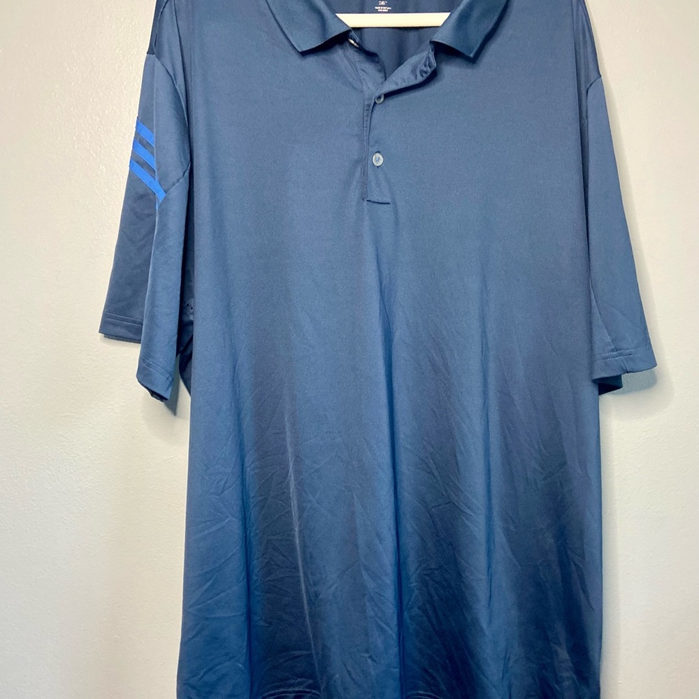 Adidas Men's Navy Polo‎ Shirt